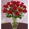 Rose Elegance Premium Long Stem Red Roses - Deluxe. An arrangement by Susana's Flowers.