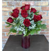 By Design Red Rose Splendour - Deluxe. An arrangement by Flowers By Design.