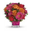 Turn Up The Pink Bouquet - Deluxe. An arrangement by Flowers and Beyond.