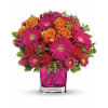 Turn Up The Pink Bouquet - Premium. An arrangement by Flowers and Beyond.