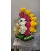 Golden Blush Harmony - Standard. An arrangement by Vemongi Flowers.