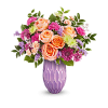 Pretty Glow Bouquett - Standard. An arrangement by Blushing Flowers.