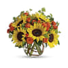 Sunny Sunflowers - Standard. An arrangement by Blushing Flowers.