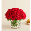 Contemporary Red Roses - Deluxe. An arrangement by Elegant Florist.