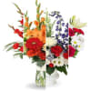 Red Florist Choice - Standard. An arrangement by Hiram Flower Shop.