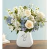Sacred Blessings™ Blue and White - Deluxe. An arrangement by Believe Flowers.