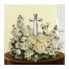 Teleflora's Crystal Cross Bouquet - Deluxe. An arrangement by Cincyfloralnista.