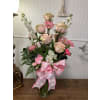 Welcome Baby Fresh Flowers (specify boy, girl, or gender neutral) - Deluxe. An arrangement by The Flower Box Florist.