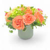 Sunset Petal Delight - Deluxe. An arrangement by Appleblossoms Flowers, Gifts and More.