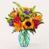 Double Rainbow Bouquet - Premium. An arrangement by Sueppel's Flowers.