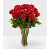 Long Stem Red Roses - Deluxe. An arrangement by North Liberty Flower Shop.
