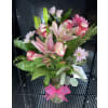 Romantic Rose and Lilies (Pink) - Deluxe. An arrangement by The Flower Box Florist.