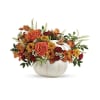 Pumpkin Ember Blooms - Standard. An arrangement by Flore's Shop.