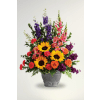 Hues of Hope Bouquet - Standard. An arrangement by Blossoms On The Trail.