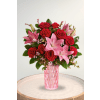 Romanced By Roses - Deluxe. An arrangement by Blossoms On The Trail.