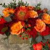 #29 Always Orange - Standard. An arrangement by Blossy Flowers.