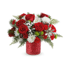 Teleflora's Christmas Magic Bouquet - Premium. An arrangement by Balloon Bouquets Plus.