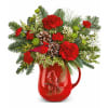 Teleflora's Festive Flight Bouquet - Standard. An arrangement by Fendley Florists.