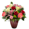 Peppermint Joy - Standard. An arrangement by Fendley Florists.