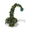 Grinch Whoville Christmas Tree - Blue and Green - Standard. An arrangement by Awesome Blossom.