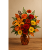 Autumn Glow Vase Bouquet - Standard. An arrangement by A Touch of Elegance Florist and Events LLC.