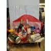 The Wine and Beer Cheers Basket: A Feast of Flavors! - Standard. An arrangement by Kitchener Ontario Florist.