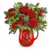 Teleflora's Festive Flight Bouquet - Deluxe. An arrangement by Ada's Flowers.