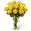 Yellow Roses in Vase 12 / 18 / 24 - Standard. An arrangement by Flowers and Beyond.