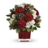 Winter Whisper Blooms - Standard. An arrangement by Flore's Shop.