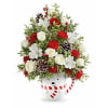 Snowy Tree Lane - Deluxe. An arrangement by Serrano Flowers.