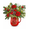 Teleflora's Festive Flight Bouquet - Standard. An arrangement by Michael's Flowers.