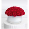 Ceramic Red Roses - Premium. An arrangement by Brickell Ave Florist.