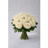 Simply Roses (White) - Standard. An arrangement by Brooklin Floral and Garden Shoppe Inc..