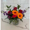 SUNSET ROMANCE - Standard. An arrangement by Brookdale Flowers and Gifts.