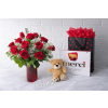 Classic Dozen Red Roses - Premium. An arrangement by Brooklin Floral and Garden Shoppe Inc..