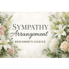 Designer's Choice Sympathy Arrangement - Deluxe. An arrangement by Sunshine Flowers and Events.