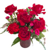 Ruby Beauty - Deluxe. An arrangement by Flower Trends Florists.