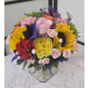 Sweet in Love Cube - Standard. An arrangement by Brickell Glamour Flowers.