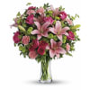 Blush and Bloom Bouquet - Premium. An arrangement by Leland Florist.