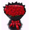 Roses Passionate Romance - Deluxe. An arrangement by Geni's Florist and Gifts.