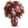 Blush and Bloom Delight - Deluxe. An arrangement by Flowers by Yasmin.