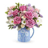 Pastel Meadow Bouquet - Deluxe. An arrangement by Flowers By Fiore.