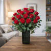 DELUXE RED ROSES - Premium. An arrangement by Petals and Co..