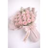 Miss Pink Roses - Deluxe. An arrangement by Geni's Florist and Gifts.