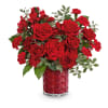 Radiant Hearts Bouquet - Deluxe. An arrangement by North Liberty Flower Shop.