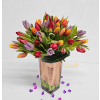 Exclusive Tulips - Standard. An arrangement by Brickell Exclusive Blooms.