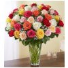 TriColor Beautiful Flowers - Premium. An arrangement by Brickell Exclusive Blooms.