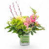 Whispering Winds Vase - Deluxe. An arrangement by Appleblossoms Flowers, Gifts and More.
