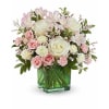 Teleflora's Pops Of Pink Bouquet - Deluxe. An arrangement by Marivel's Florist and Gifts.