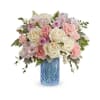 Teleflora's Blue Belle Bouquet - Premium. An arrangement by Marivel's Florist and Gifts.